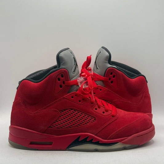 (Used) Jordan 5 Red Suede Size 9