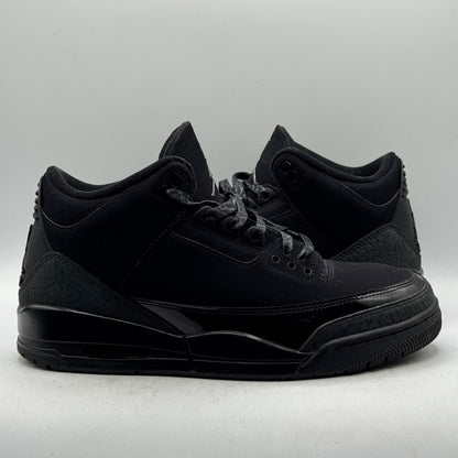 (USED Rep Box) Jordan 3 Black Cat Size 9