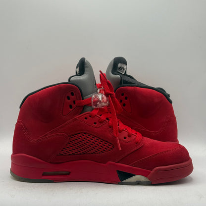 (Used) Jordan 5 Red Suede Size 9