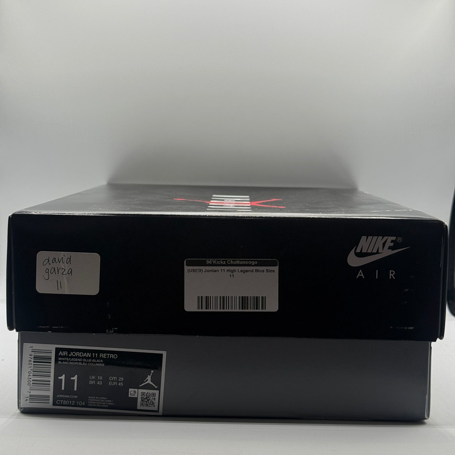 (USED) Jordan 11 High Legend Blue Size 11