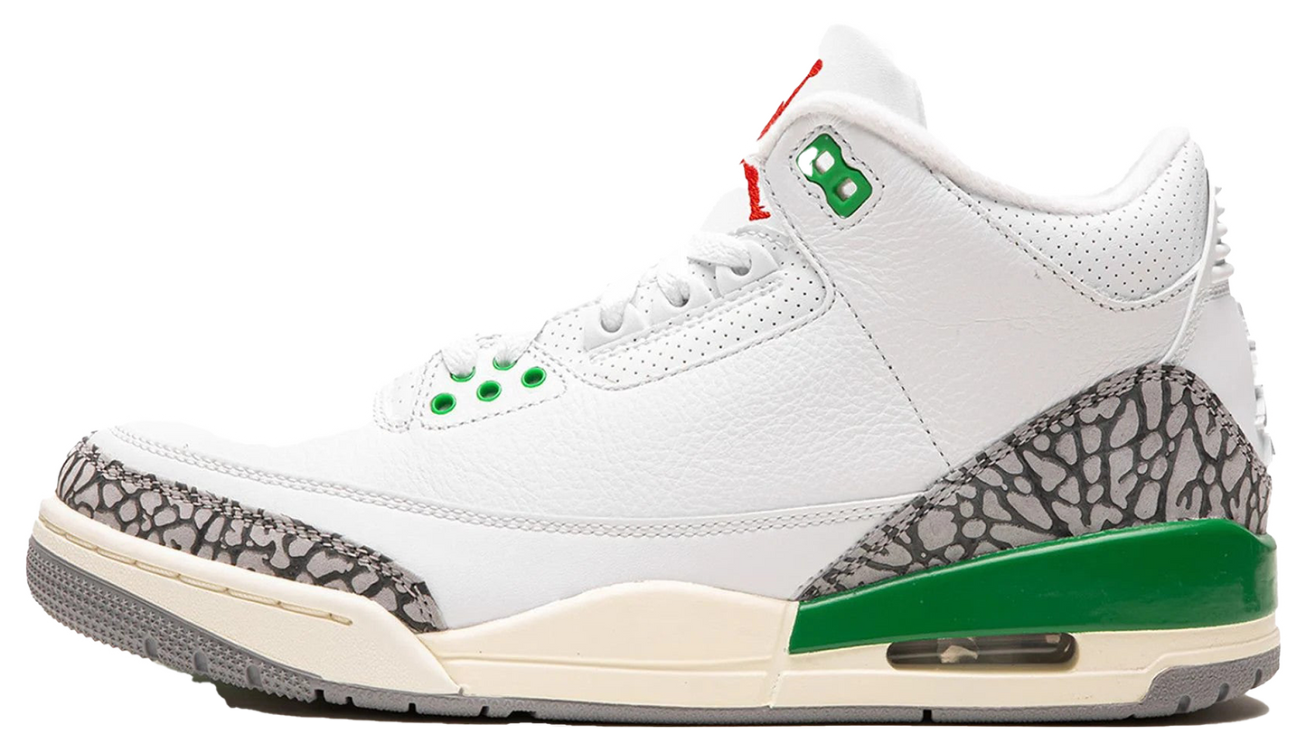 Jordan 3 Lucky Green (W)