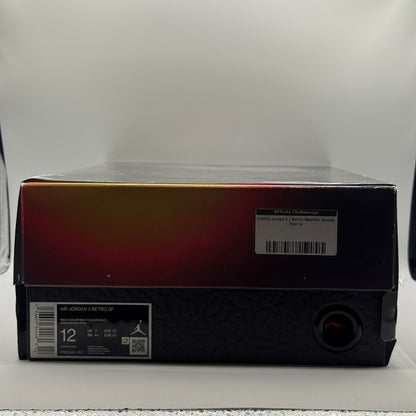 (USED) Jordan 3 J Balvin Medellin Sunset Size 12