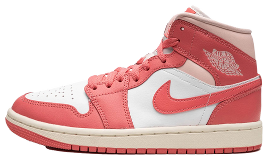 Jordan 1 Mid Strawberrys And Cream