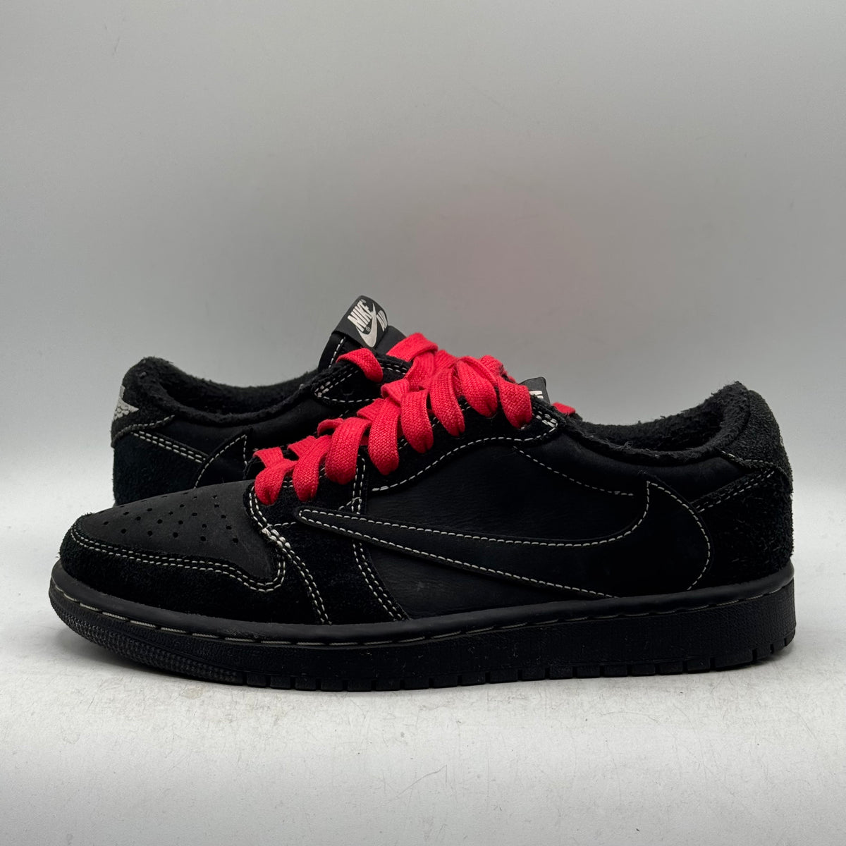 (USED) Jordan 1 Low Travis Scott Black Phantom Size 5.5