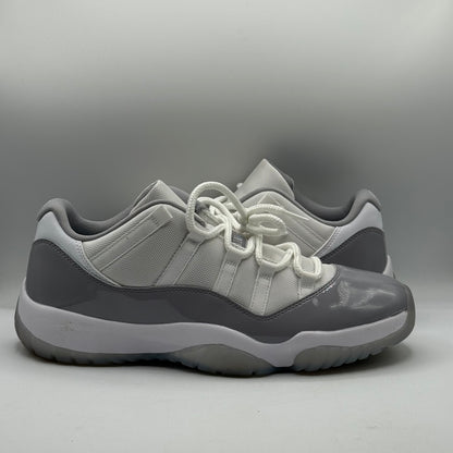 (USED) Jordan 11 Low Cement Grey Size 11.5