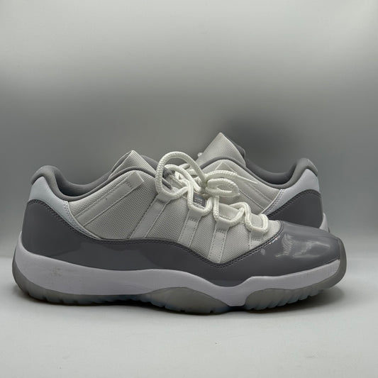 (USED) Jordan 11 Low Cement Grey Size 11.5