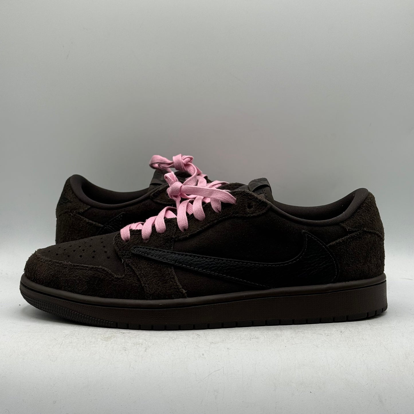 (Used) Jordan 1 Low Travis Scott Velvet Brown Size 9