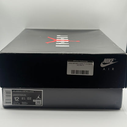 (USED REP BOX) Jordan 11 Low Space Jam Size 13