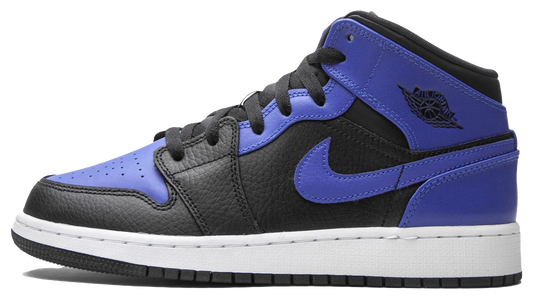 Jordan 1 Mid Black Royal (GS)