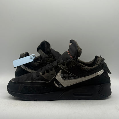 (Used No Box) Nike Air Max 90 Off-White Black Size 8