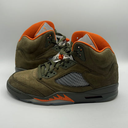 (USED, No Box) Jordan 5 Olive Size 10