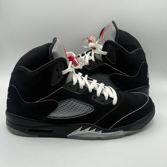 (USED) Jordan 5 Black Metallic Reimagined Size 11.5