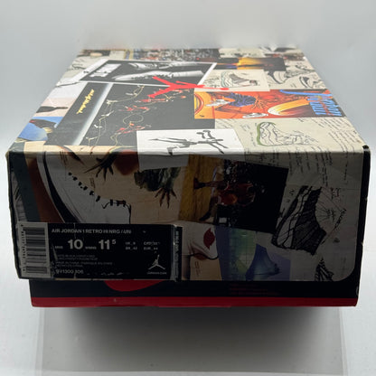 (USED) Jordan 1 High Union LA Black Toe Size 10
