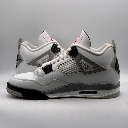 (USED) Jordan 4 White Cement (2025) Size 11