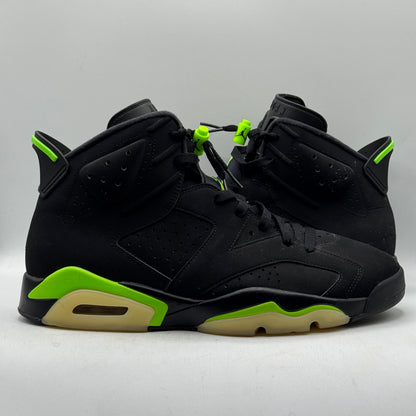 (USED) NO BOX Jordan 6 Electric Green Size 11.5