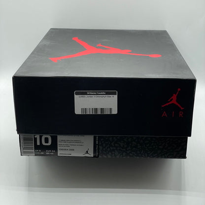 (USED) Jordan 3 Chlorophyll Size 10