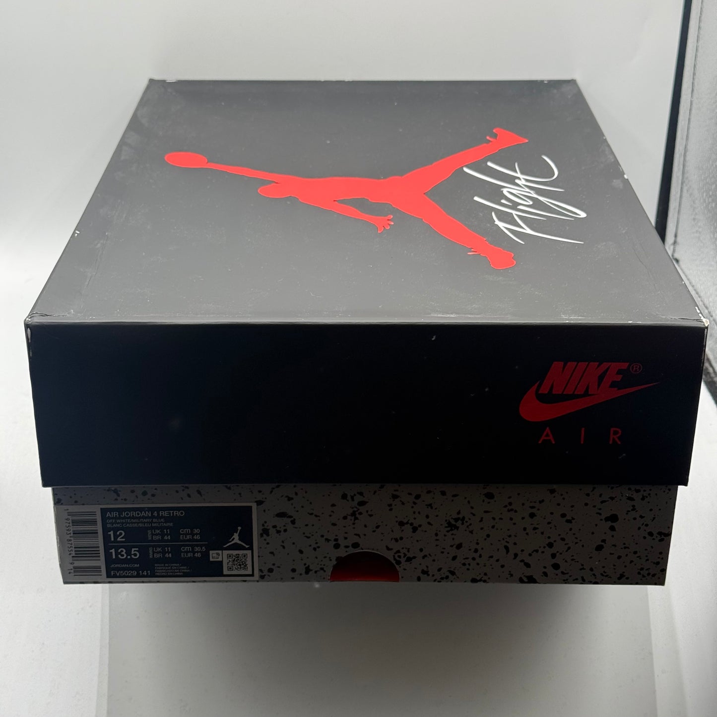 (Used) Jordan 4 Military Blue Size 12