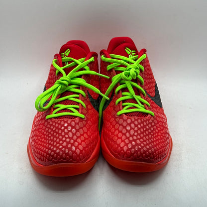 (Used) Nike Kobe 6 Reverse Grinch Size 6Y