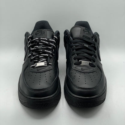 (USED) Nike AF1 Supreme Black Size 9.5