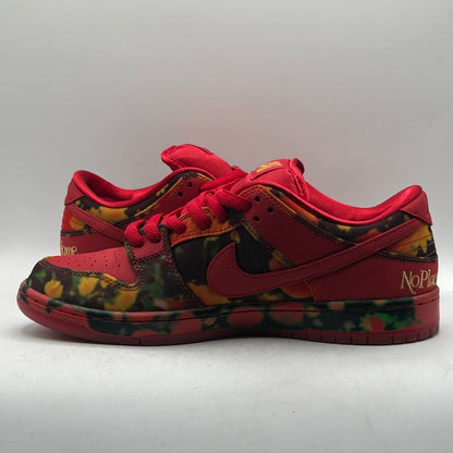 (USED) Nike SB Dunk Low Wizard of Oz Poppy Field Size 9.5