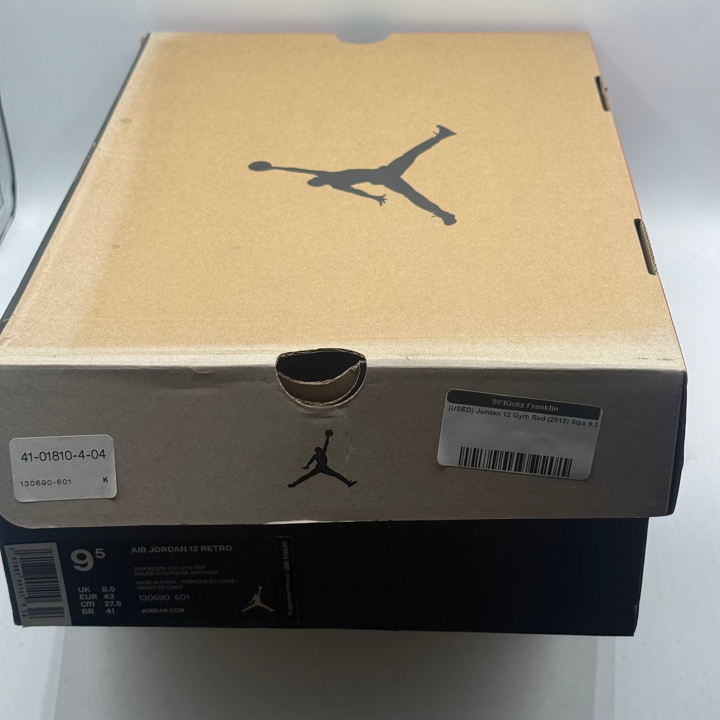 (USED) Jordan 12 Gym Red (2018) Size 9.5