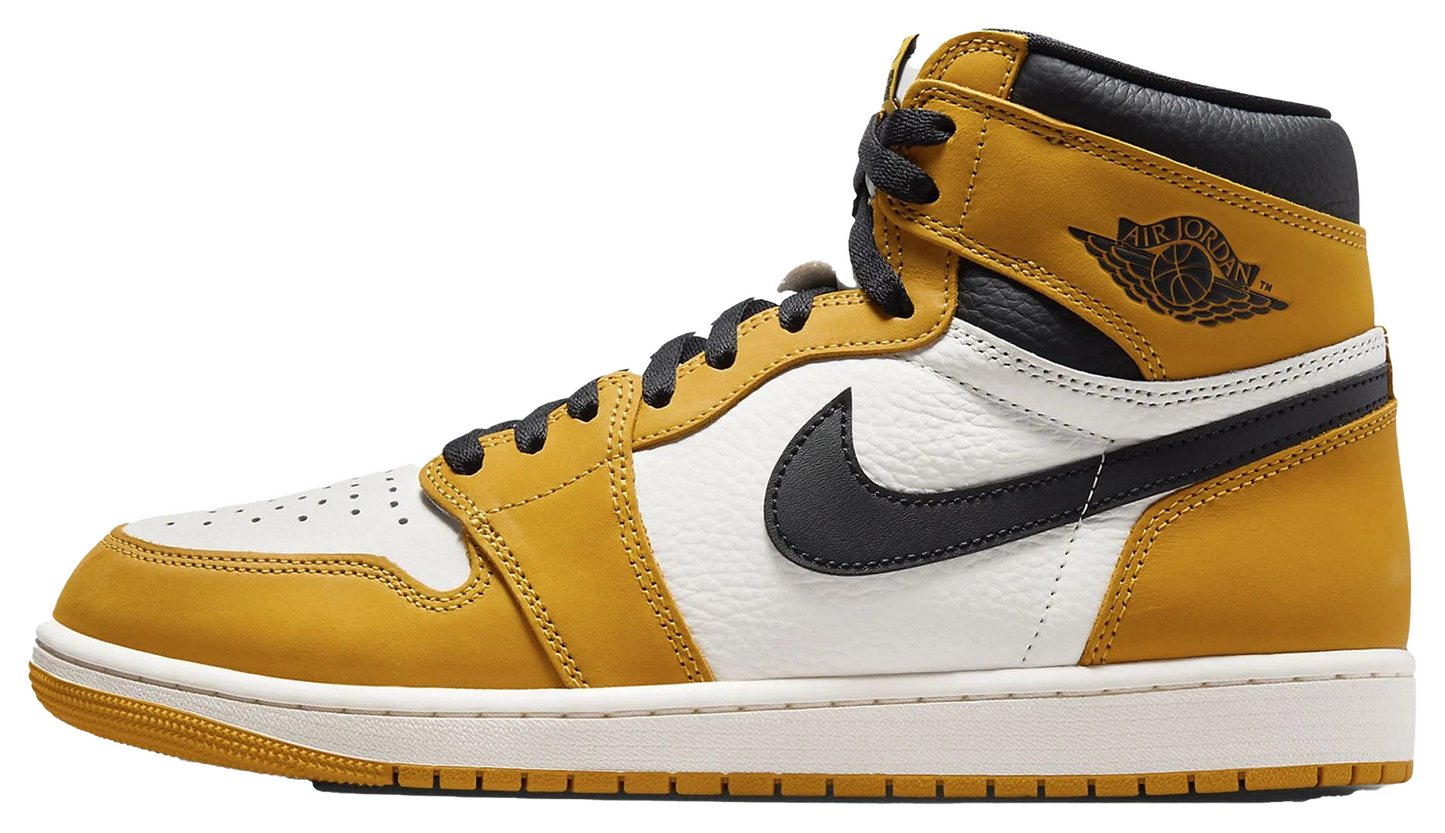 Jordan 1 High Yellow Orchre