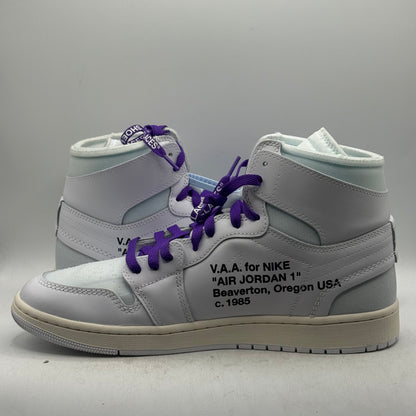 (Worn 1X) Jordan 1 High Virgil Abloh Alaska Size 12