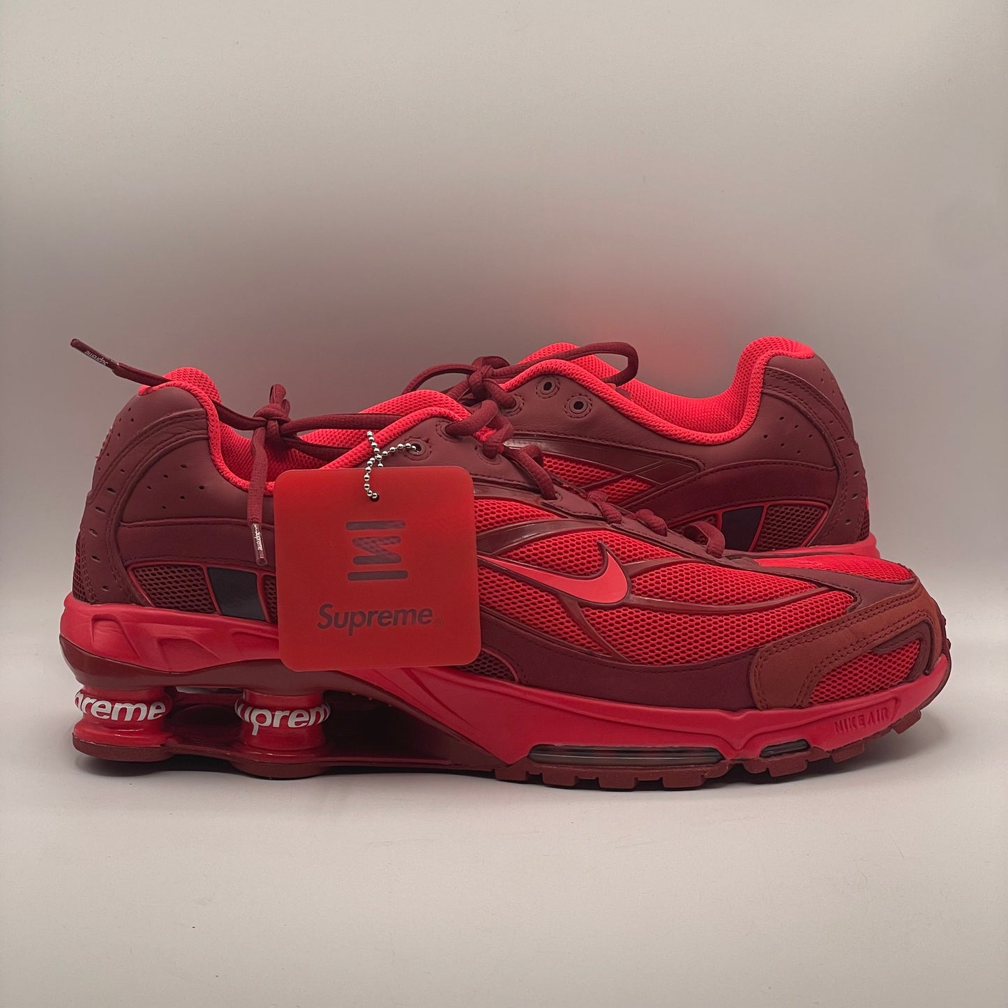 (USED) Nike Shox Supreme Red Size 12
