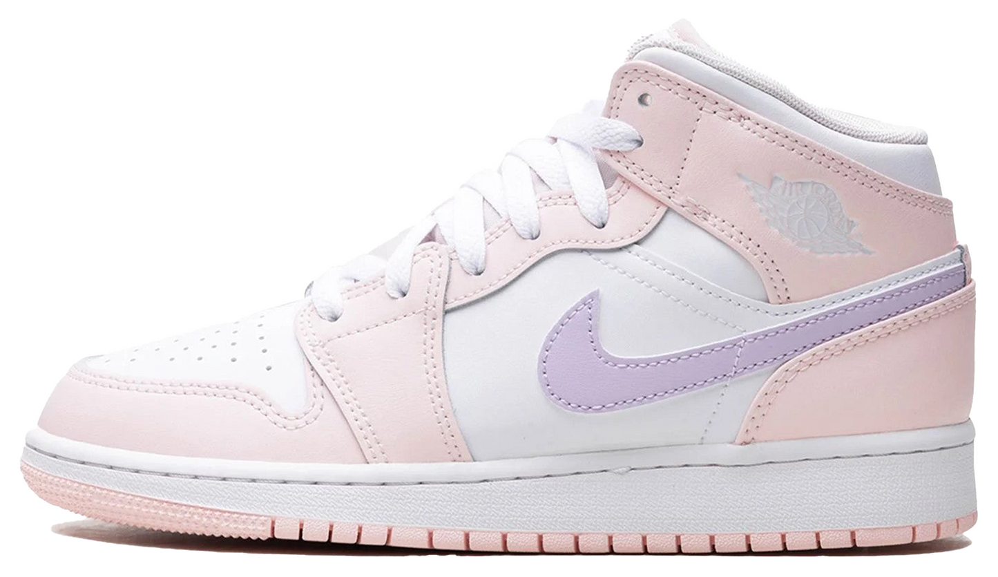 Jordan 1 Mid Pink Wash (GS)