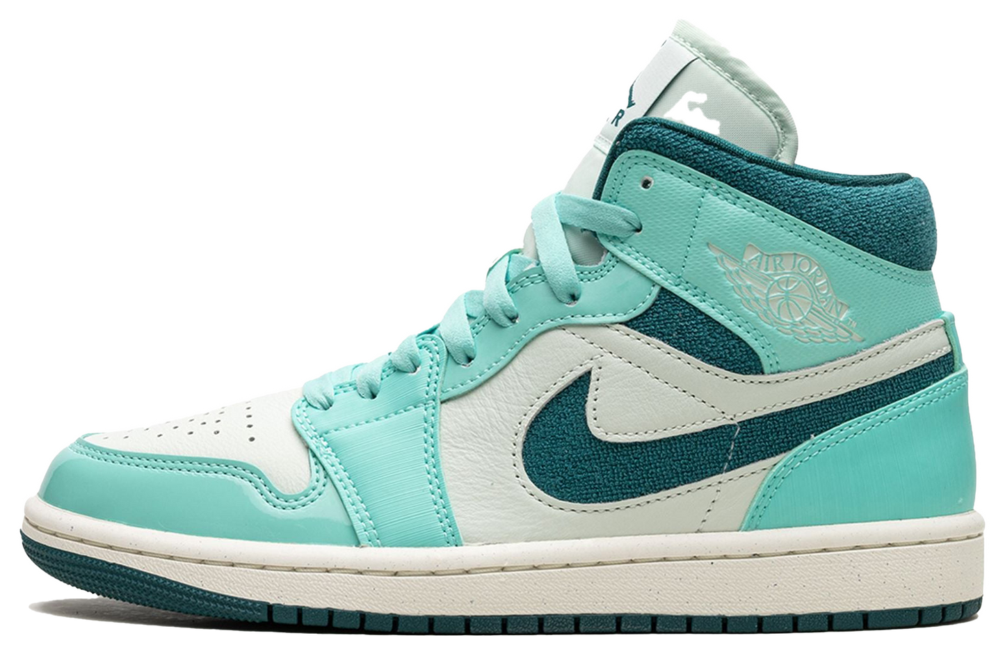 Jordan 1 Mid Bleached Turquoise (W)