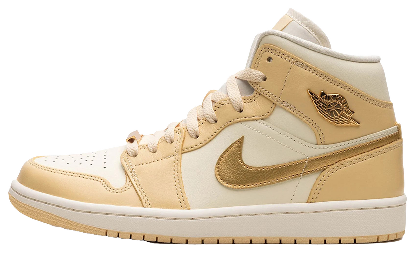 Jordan 1 Mid Pure Vanilla (W)