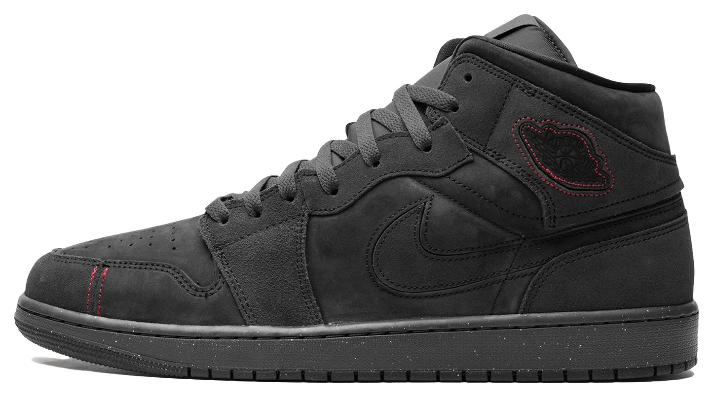 Jordan 1 Mid Craft Dark Smoke Red (GS)