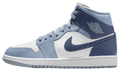 Jordan 1 Mid Sail Diffused Blue (W) Size 6.5W/5Y