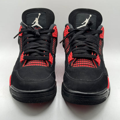 (USED NO BOX) Jordan 4 Red Thunder Size 9.5