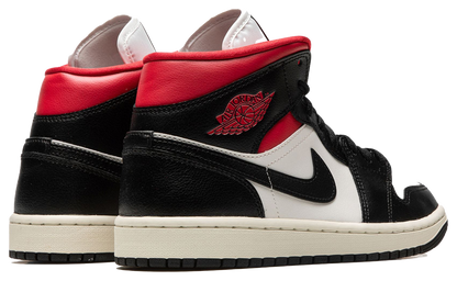 Jordan 1 Mid Gym Red Off Noir (W)