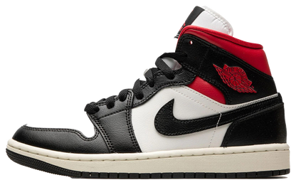 Jordan 1 Mid Gym Red Off Noir (W)