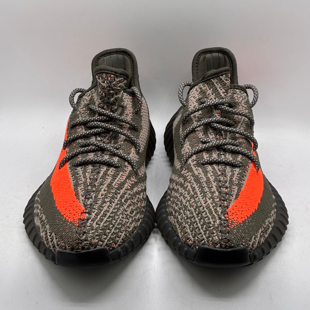 (USED REP BOX) Adidas Yeezy 350 V2 Carbon Beluga Size 8.5