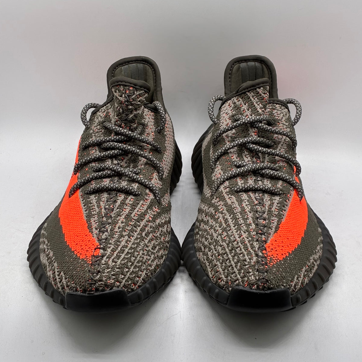 (USED REP BOX) Adidas Yeezy 350 V2 Carbon Beluga Size 8.5