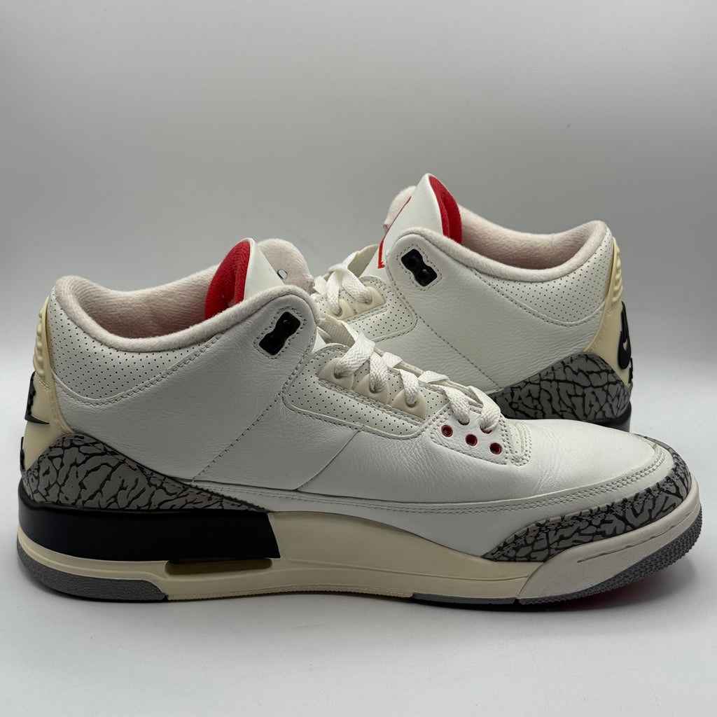 (USED) Jordan 3 White Cement Reimagined Size 11.5