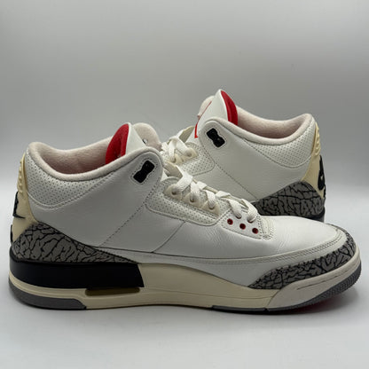 (USED) Jordan 3 White Cement Reimagined Size 11.5