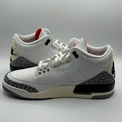 (USED) Jordan 3 White Cement Reimagined Size 11