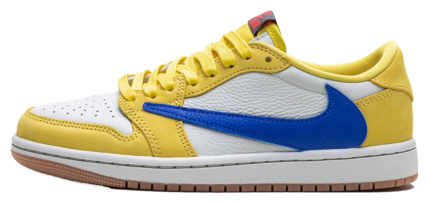 Jordan 1 Low Travis Scott Canary – 96' Kickz Jordan 1 Low Travis Scott Canary – 96' Kickz