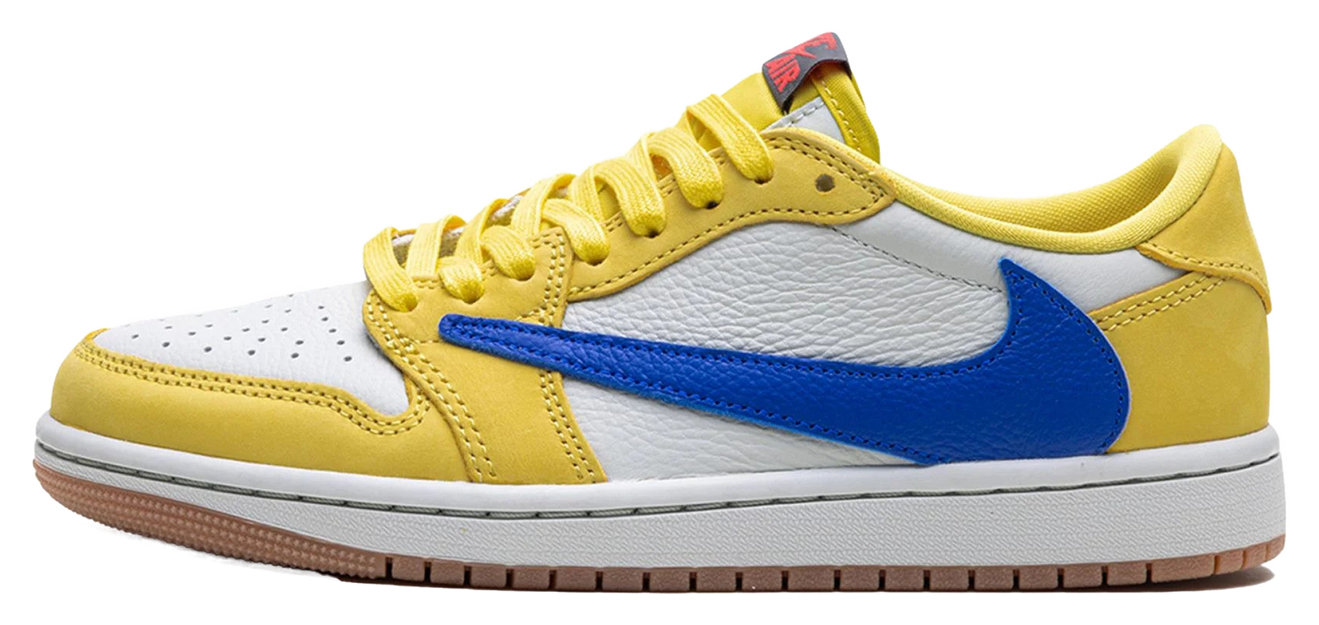 Jordan 1 Low Travis Scott Canary – 96' Kickz