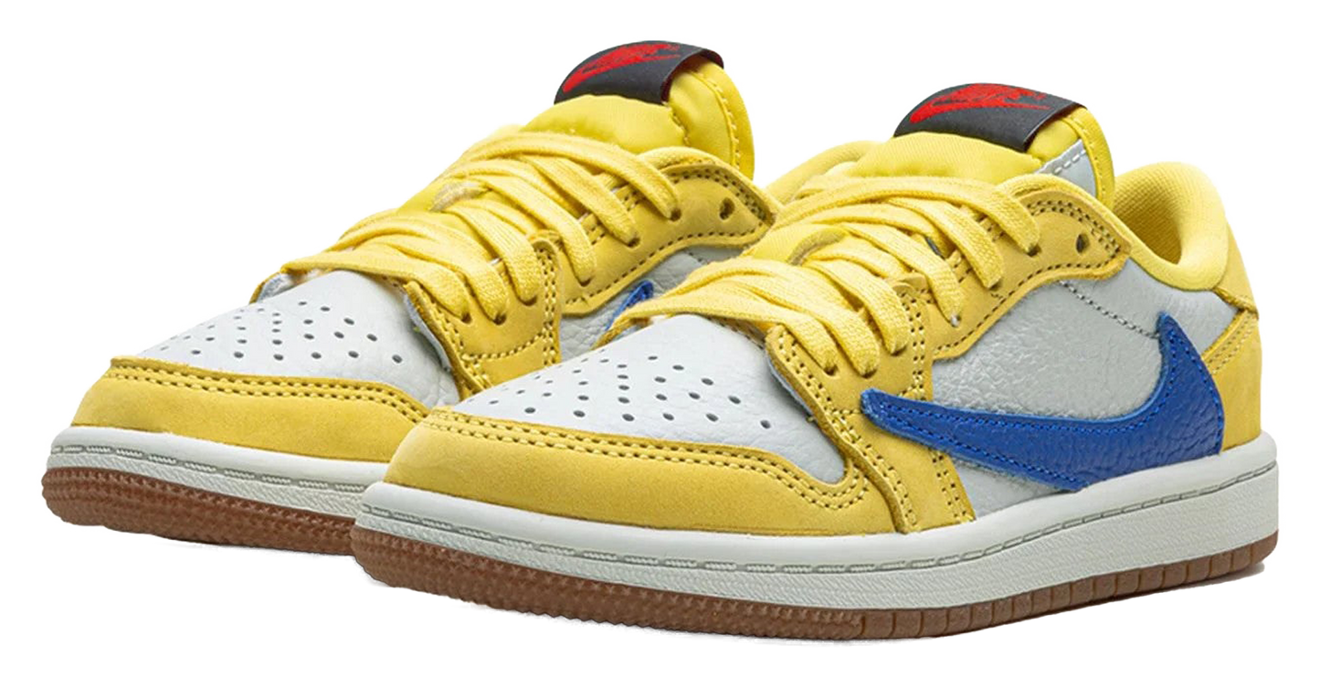 Jordan 1 Low Travis Scott Canary