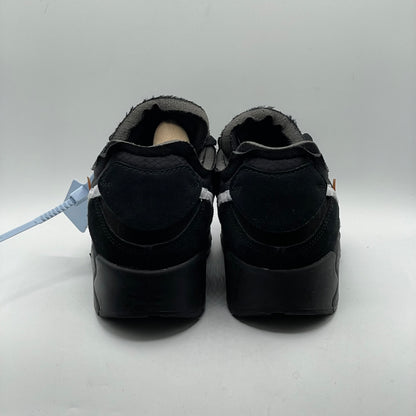 (Used) Nike Off-White Air Max 90 Black Size 9.5