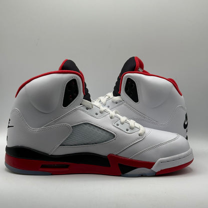 (Used) Jordan 5 Fire Red Black Tongue Size 11.5