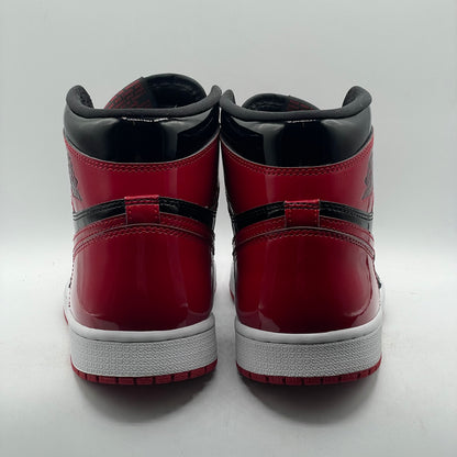 (USED) Jordan 1 High Patent Bred Size 9.5