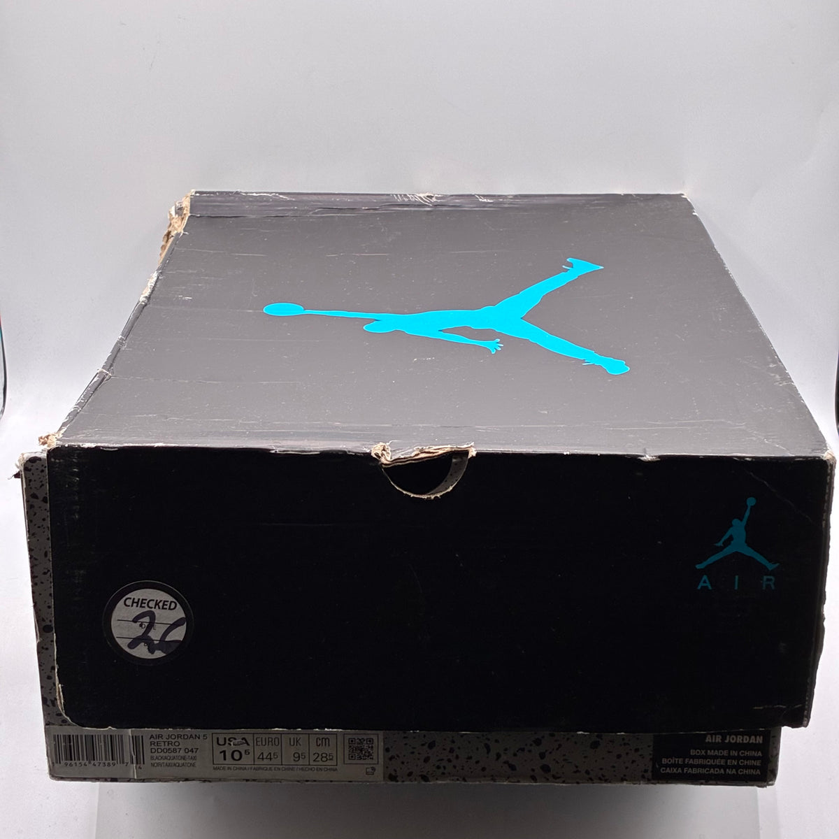 (USED) Jordan 5 Aqua Size 10.5