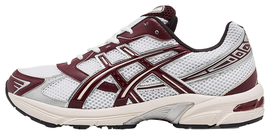 ASICS Gel 1130 White Maroon Banner