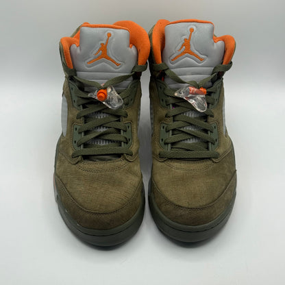 (USED, No Box) Jordan 5 Olive Size 10